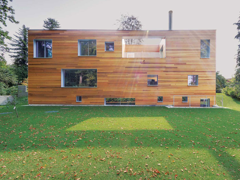 Villa Rahmann a Erlenbach – serramenti Giugni SA