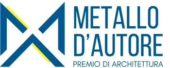Premio di architettura Metallo d'Autore - logo del premio creazione di Lucia Ferri per Giugni SA Metalcostruzioni